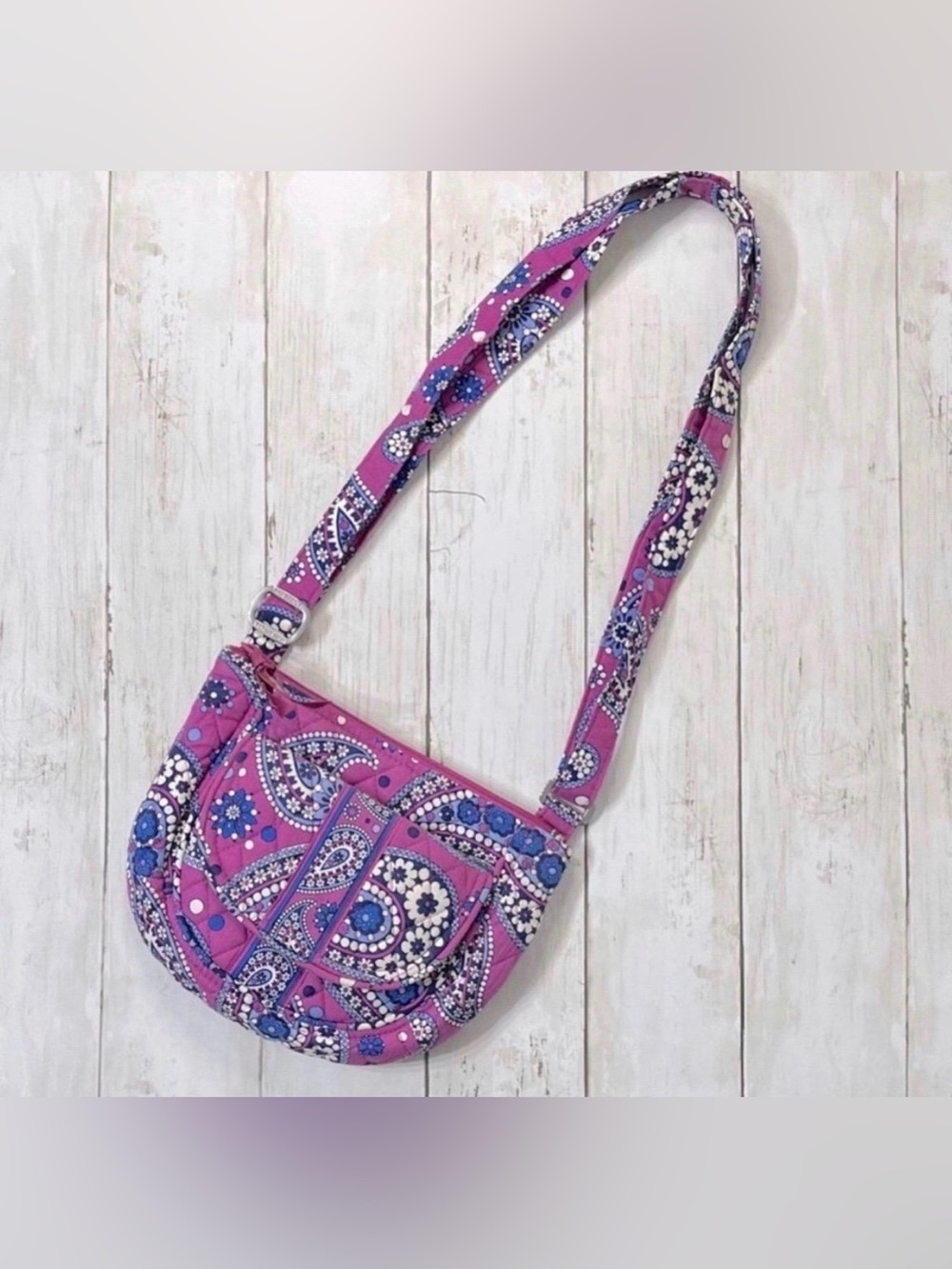 RETIRED HTF Vera Bradley Boysenberry Lizzy Crossbody PRICE FIRM